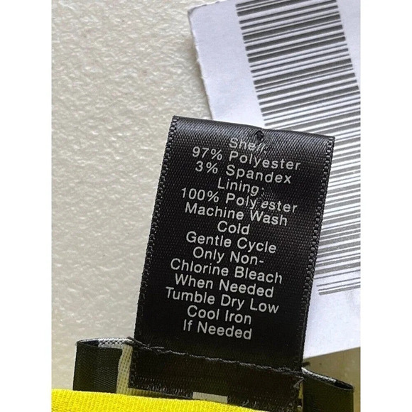 Ann Taylor Neon Yellow Crochet Overlay Top Women’s S – Y2K Retro 80s 90s Fishnet - Picture 7 of 9